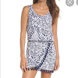 Lilly Pulitzer Jarrett Romper Navy XXS